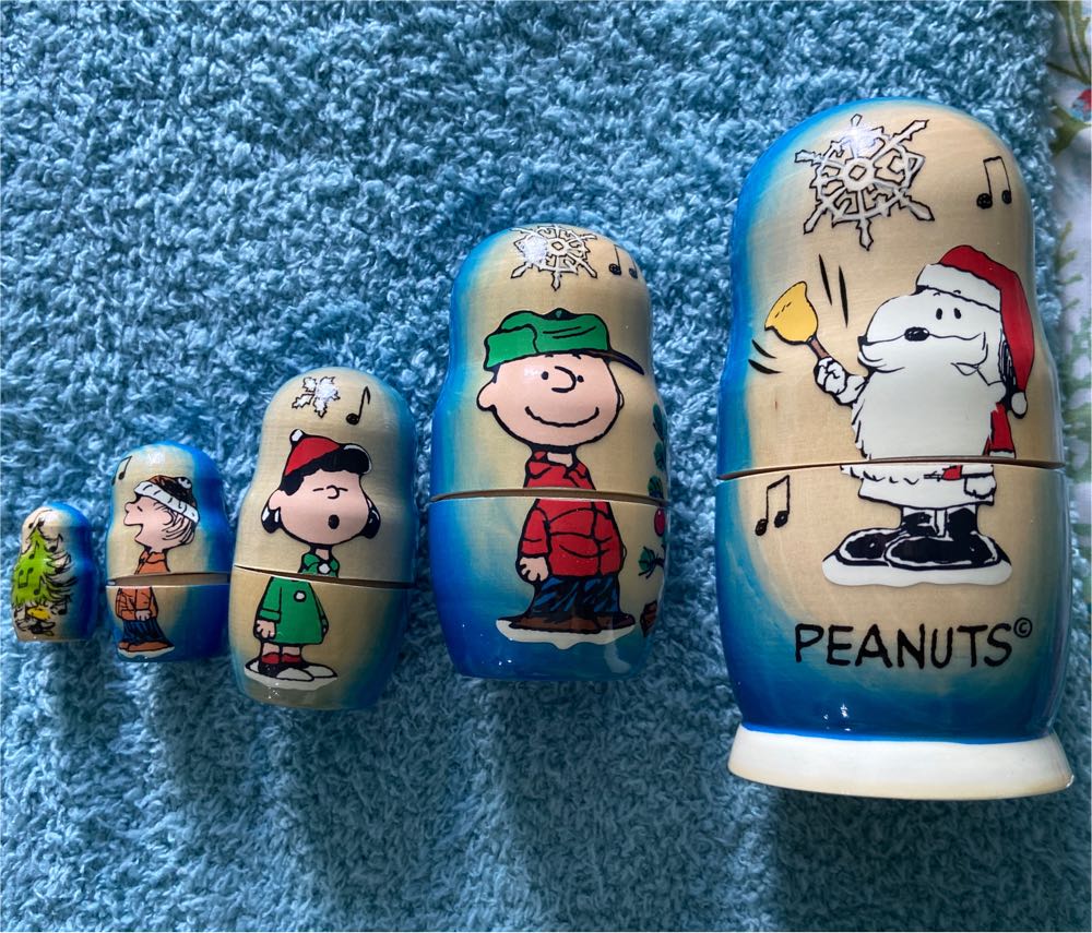 Peanuts Nesting Dolls  ornament collectible - Main Image 3