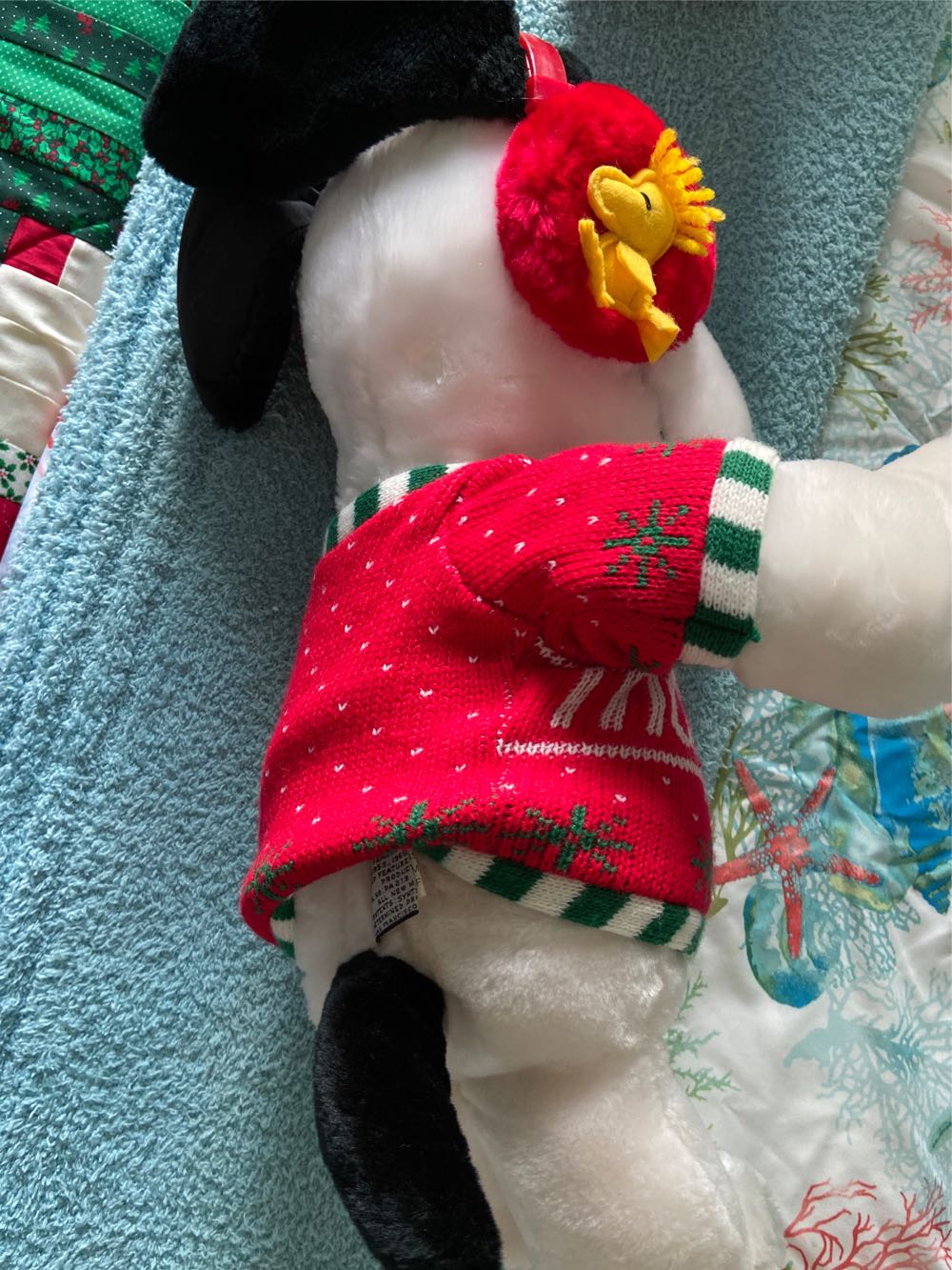 Macys Snoopy With Earmuffs  ornament collectible - Main Image 2