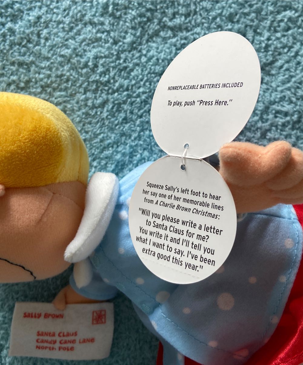 Upc 795902124601 Hallmark Talking Sally  ornament collectible [Barcode 795902124625] - Main Image 4