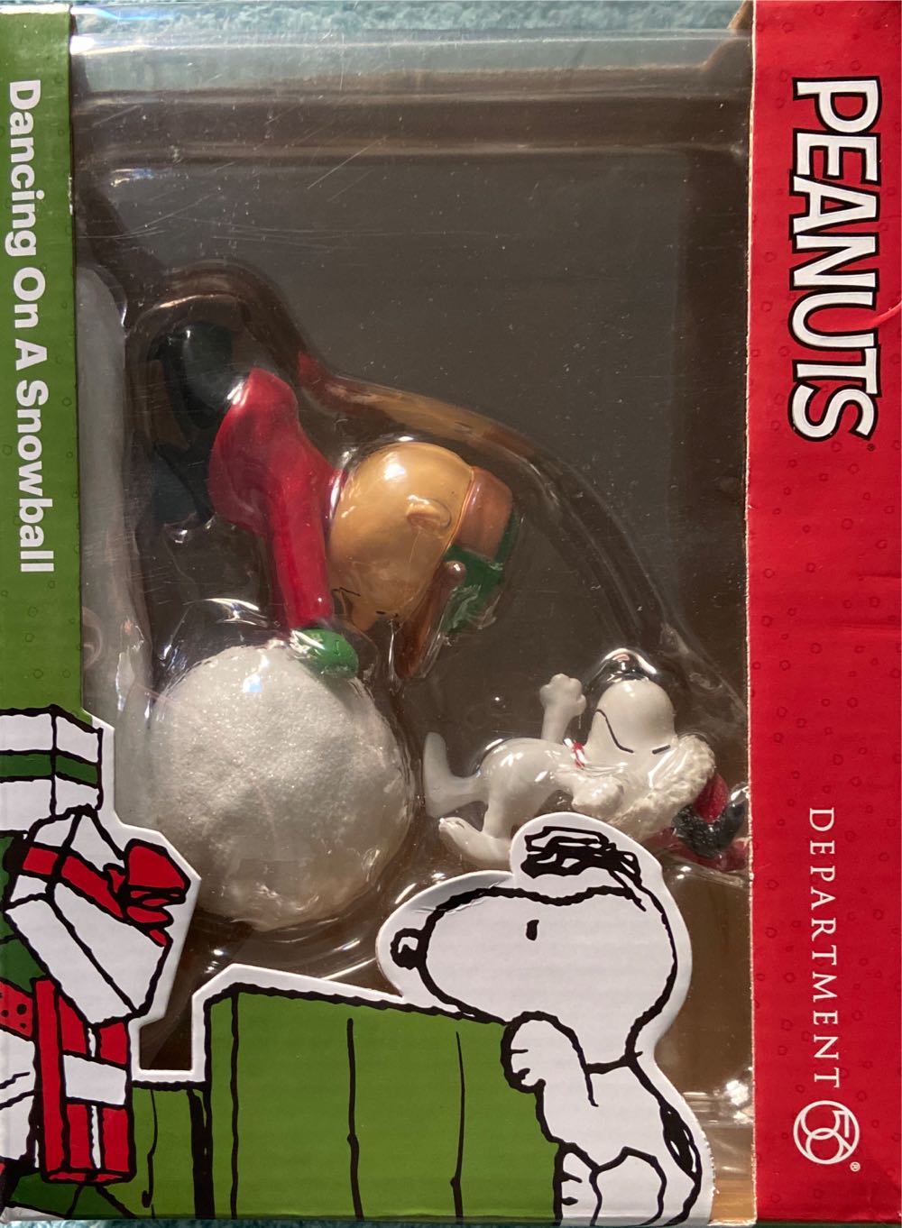Department 56 Peanuts Snowball Dancing Figurine 3.75”  ornament collectible [Barcode 045544846226] - Main Image 2