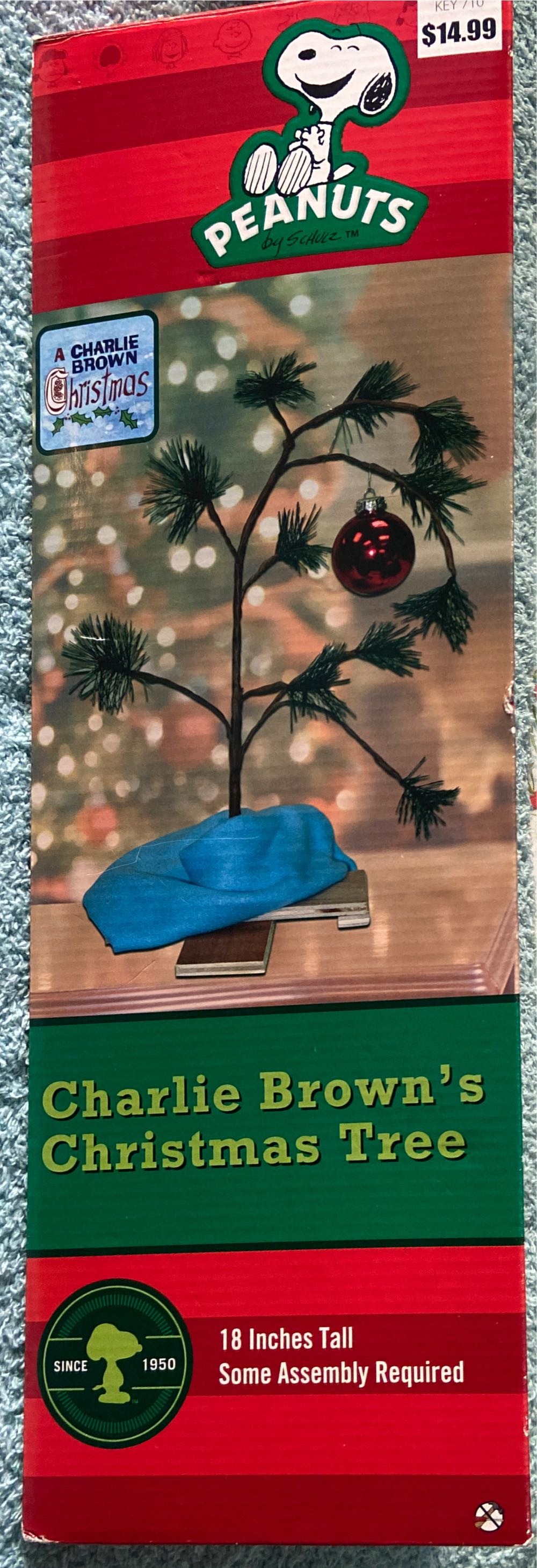 Charlie Brown Christmas Tree--24 In.  ornament collectible [Barcode 855625877700] - Main Image 2