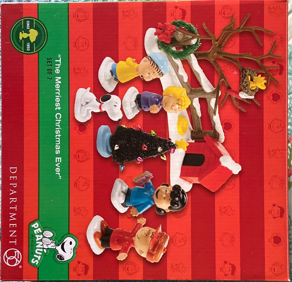 Department 56 Peanuts The Merriest Christmas Ever Figurine 3 Inch  ornament collectible [Barcode 045544535908] - Main Image 2