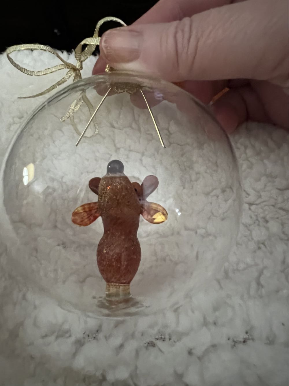 Montreal Snowball Moose  ornament collectible - Main Image 2