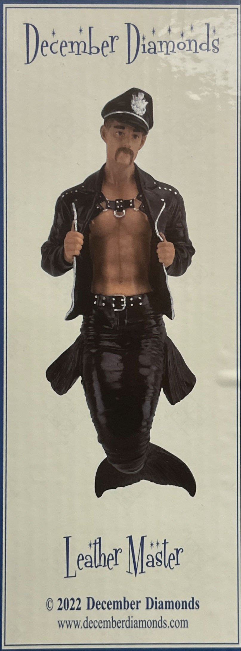 December Diamonds 55-55404 Merman Ornament Leather Master  ornament collectible [Barcode 807962554042] - Main Image 2