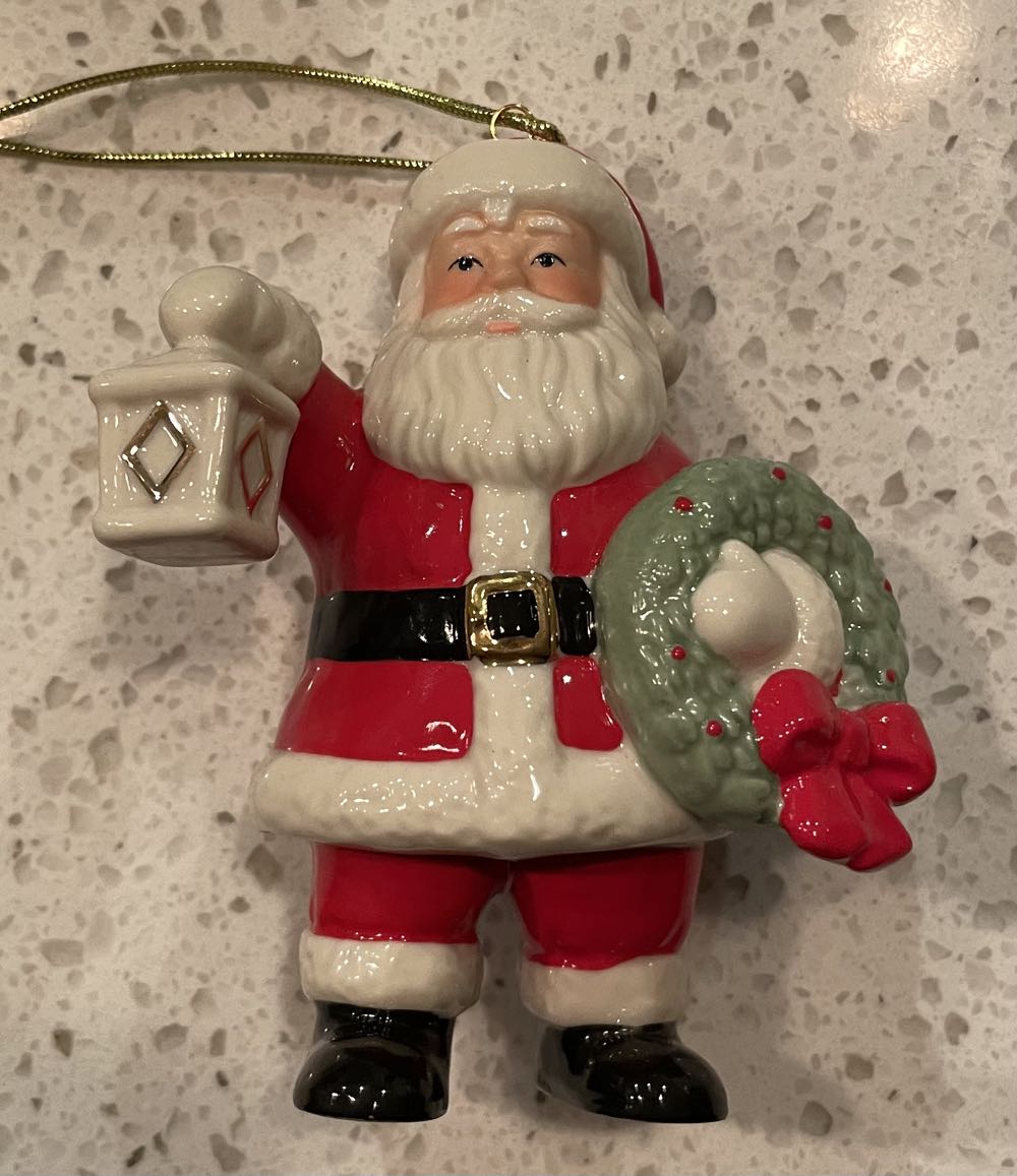 Monticello Book Quote Embroidered Ornament