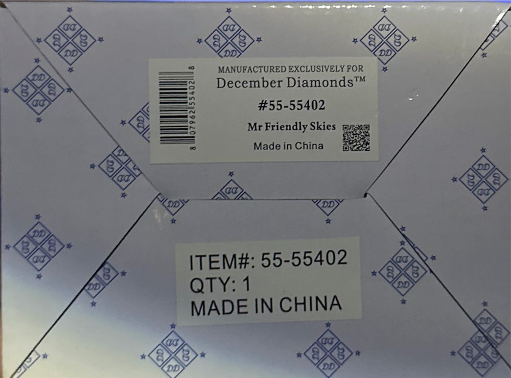 December Diamonds 55-55402 Merman Ornament Mr Friendly Skies  ornament collectible [Barcode 807962554028] - Main Image 2