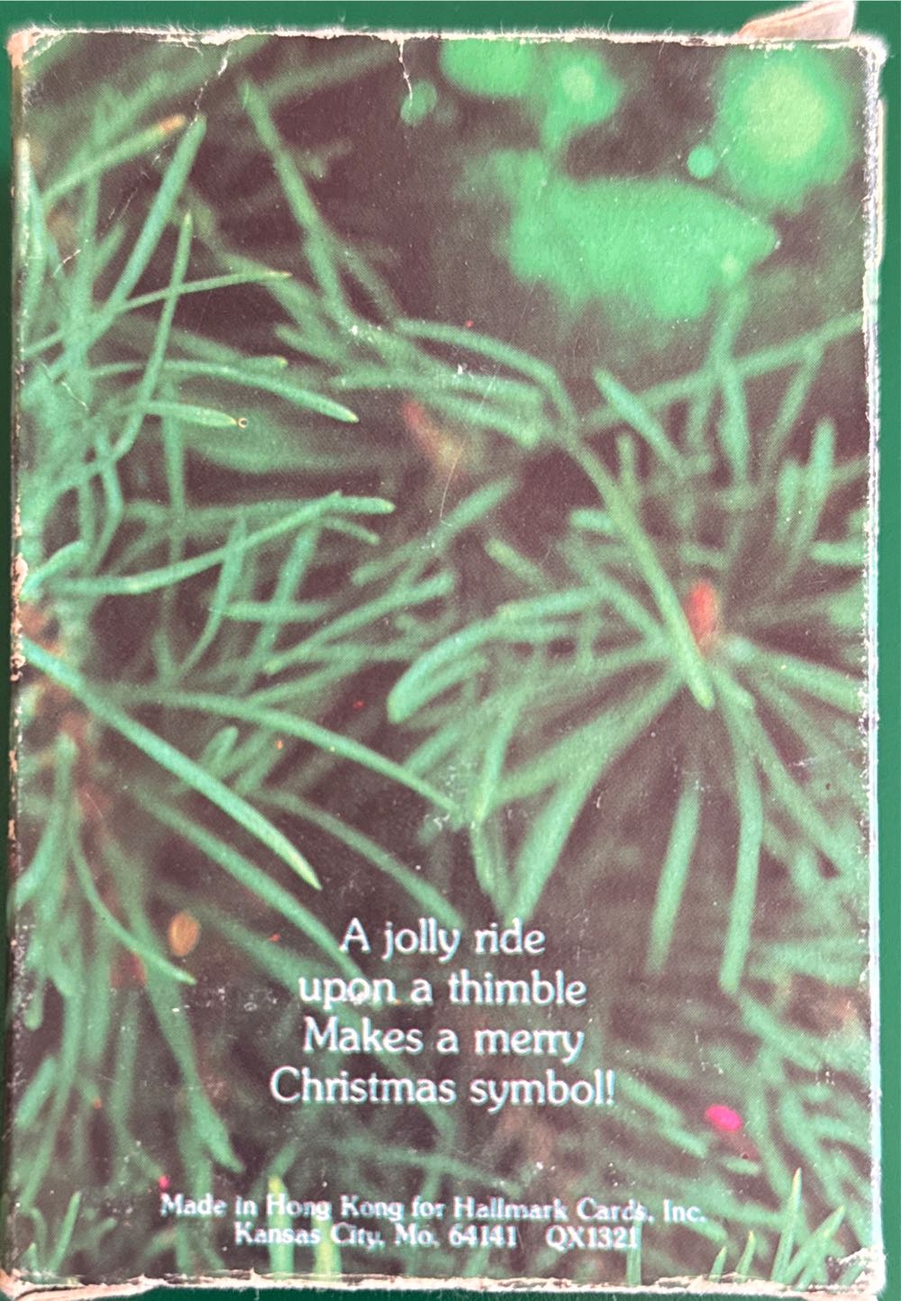 Thimble #2 Elf - Tree Trimmer Collection (Thimbles) ornament collectible - Main Image 2