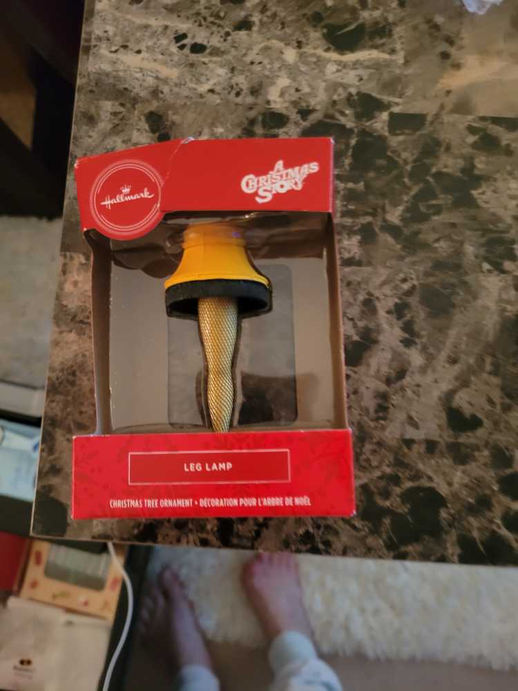Lamp Christmas Story Leg Lamp Christmas Collectible  ornament collectible [Barcode 763795569434] - Main Image 2