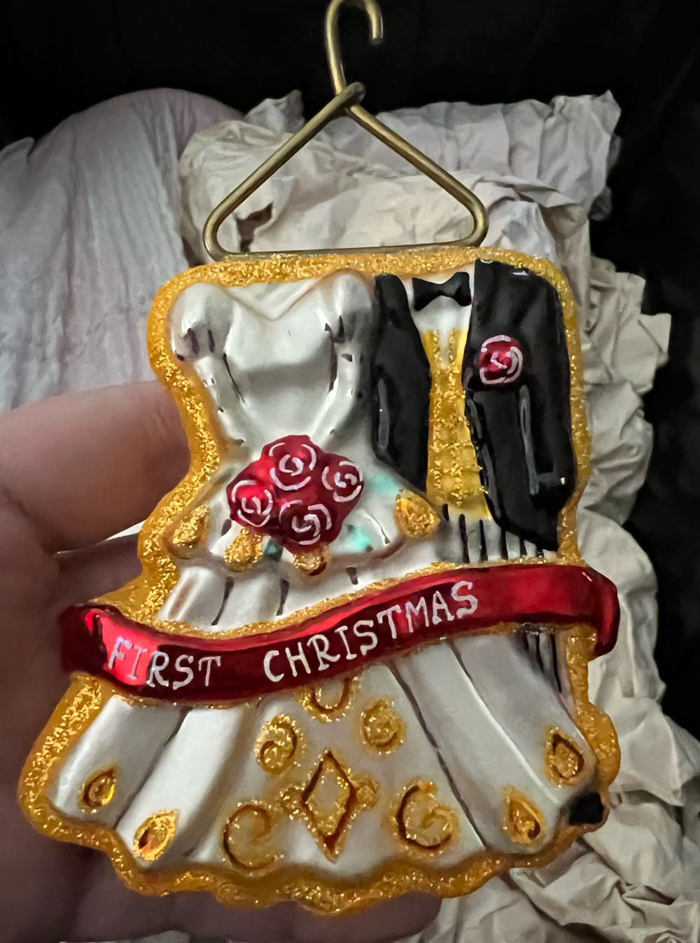 Barbie Lighted Than Air Porcelain Ornament