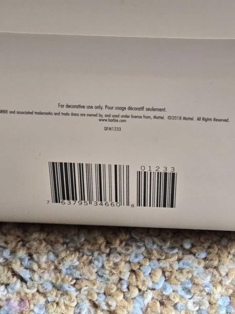 Barbie Angel Lights Tree Topper  ornament collectible [Barcode 763795346608] - Main Image 4