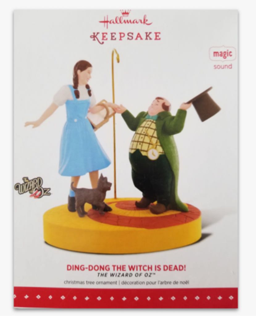 The Wizard Of Oz - Ding-Dong the Witch is Dead - The Wizard Of Oz (Movie) ornament collectible [Barcode 763795957118] - Main Image 2