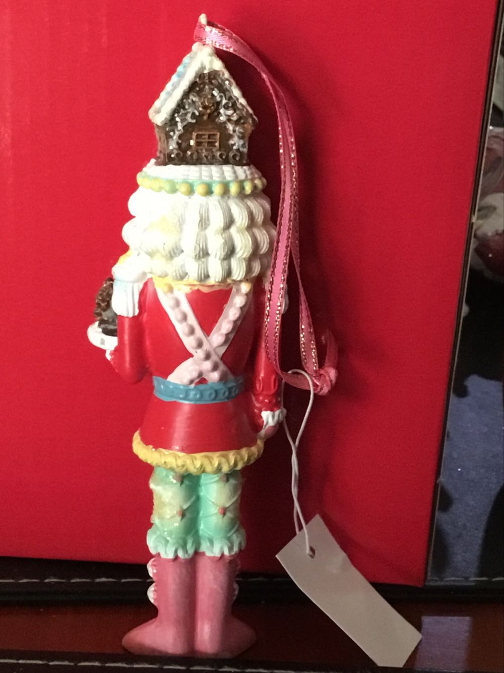 Gingerbread Nutcracker Ornament 15cm - Nutcrackers ornament collectible - Main Image 2