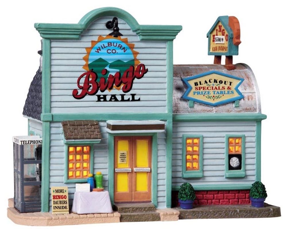 Wilburn Co. Bingo Hall  (Holiday And Seasons) ornament collectible [Barcode 728162857033] - Main Image 2