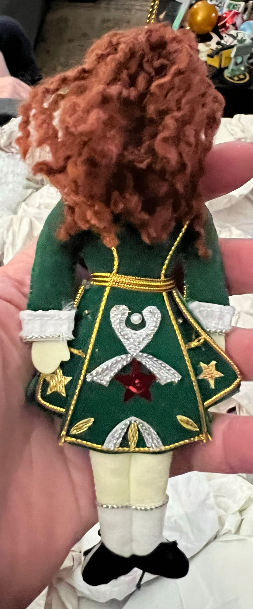 Irish Girl Dancer  ornament collectible - Main Image 2