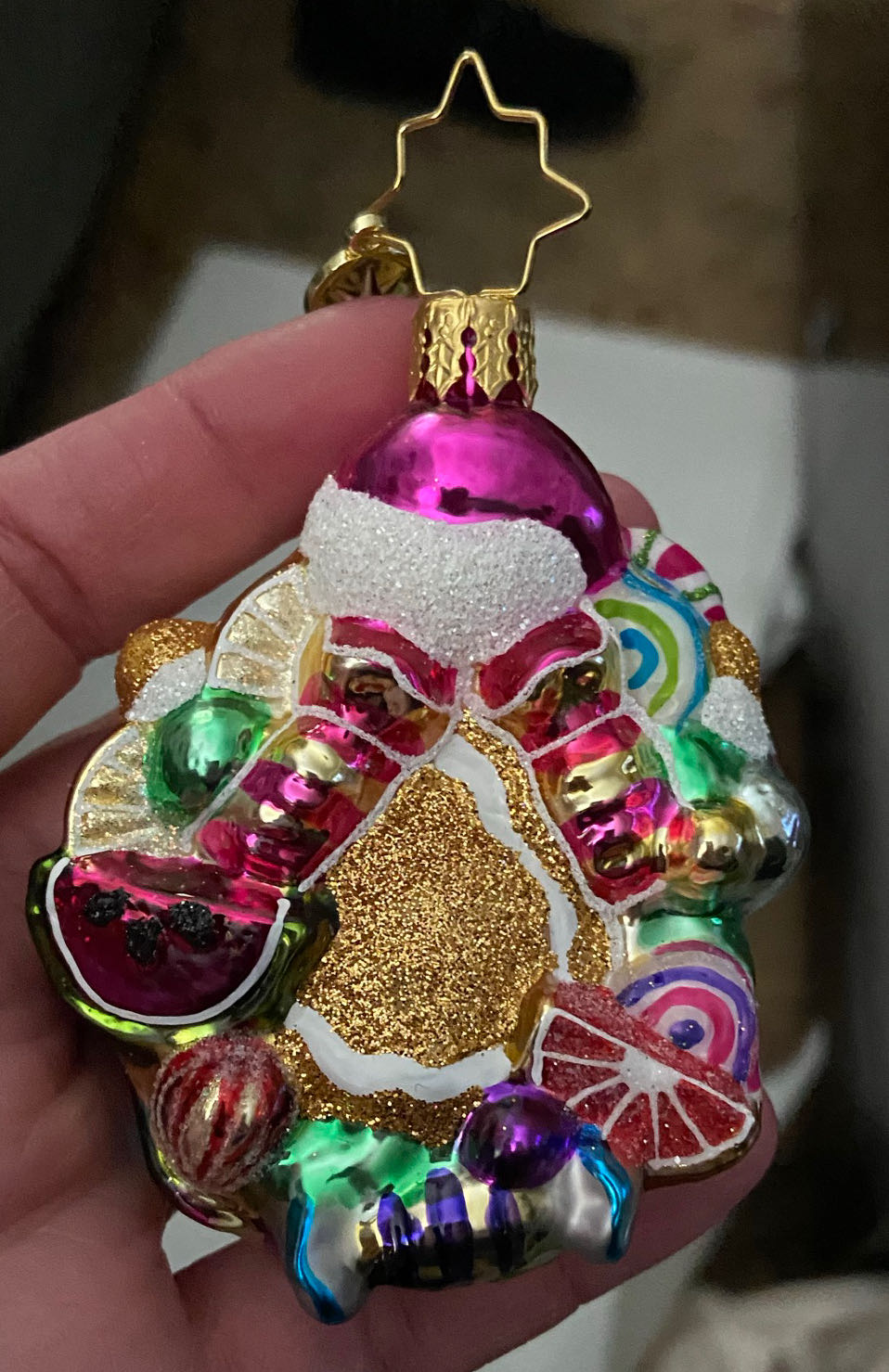 Christopher Radko - Gingerbreadman  ornament collectible - Main Image 2