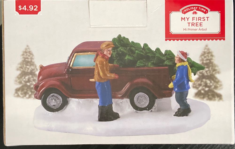 Christmas Village ~ Myfirst Tree Figurine ~ Holiday Time ~ Excellent W Box  ornament collectible [Barcode 049696591539] - Main Image 2