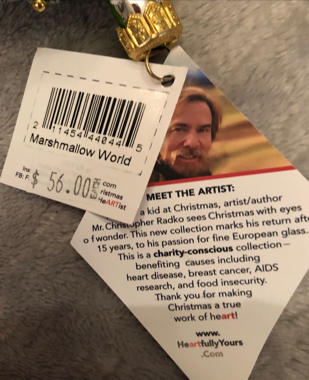 HY Marshmallo World  ornament collectible - Main Image 2