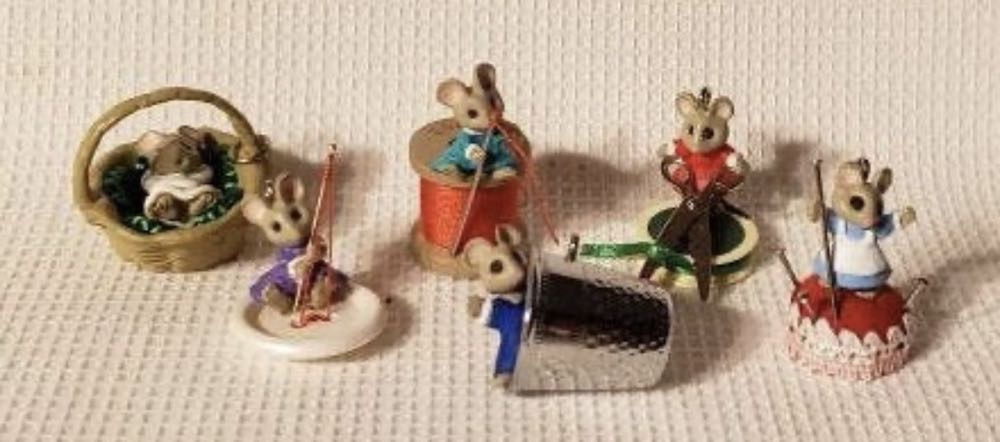 Tender Tiny Touches - 1992 - Sew Sew Tiny - Cutting Edge - Tiny Tender Touches (Collection - Miniature) ornament collectible - Main Image 4