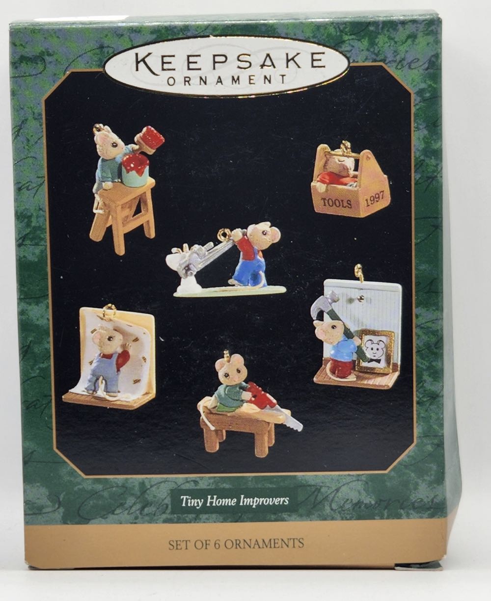 Tender Tiny Touches - 1997 - Tiny Home Improvers - Dunn Workin’ - Tiny Tender Touches (Collection - Miniature) ornament collectible - Main Image 2