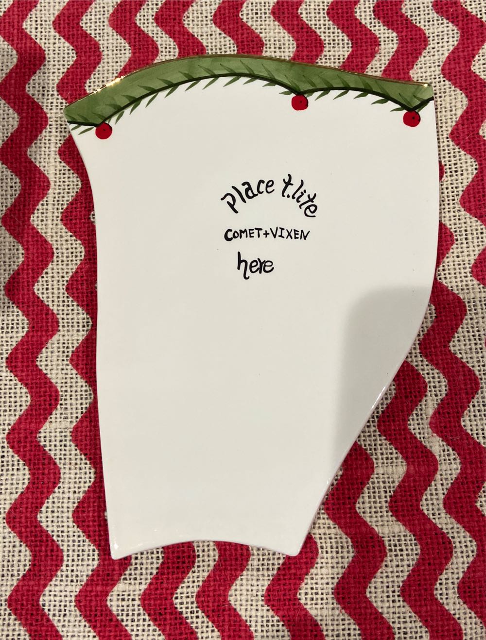 Place T Lite Comet+Vixen Here  ornament collectible - Main Image 2