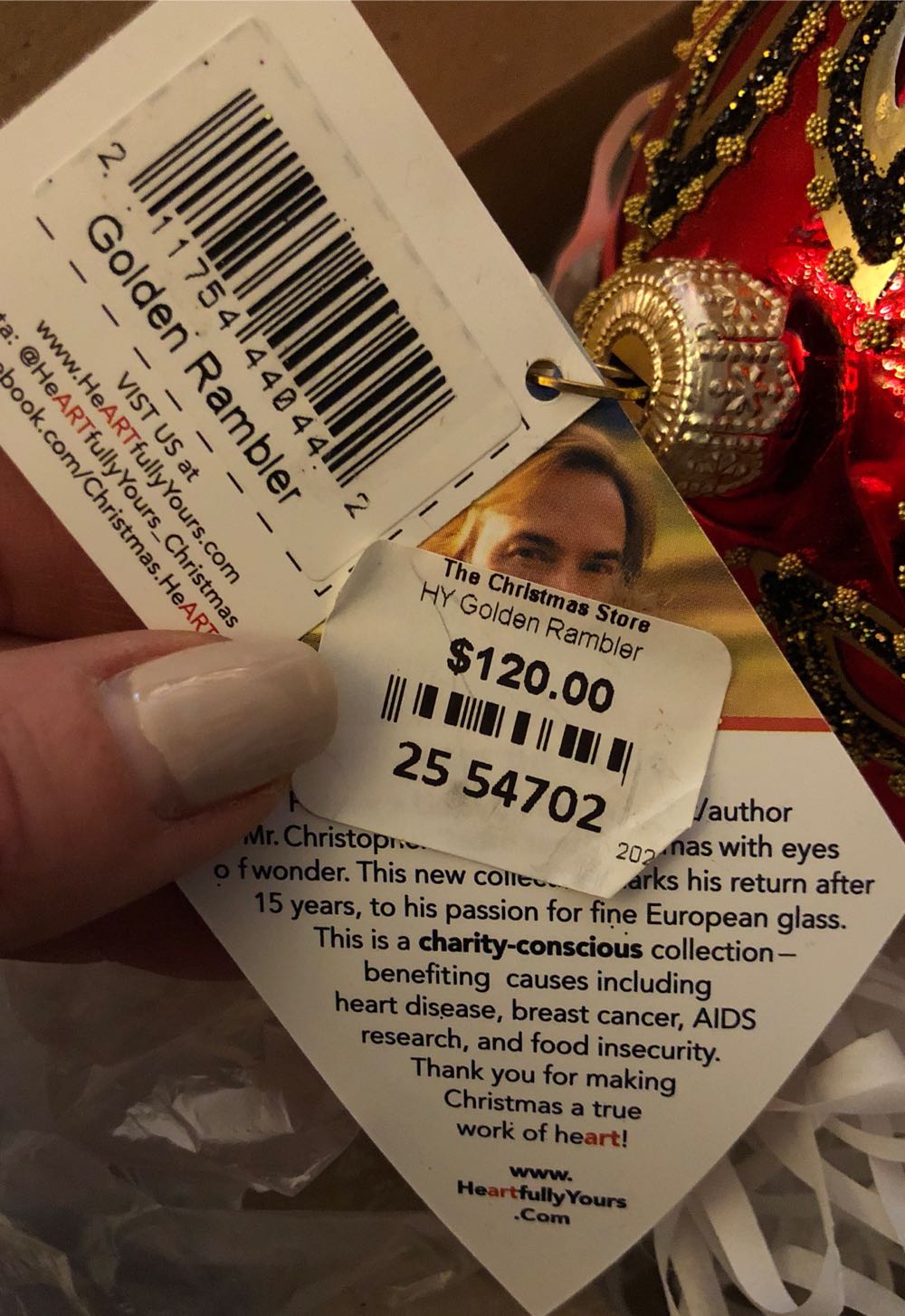 HY Golden Rambler  ornament collectible - Main Image 2