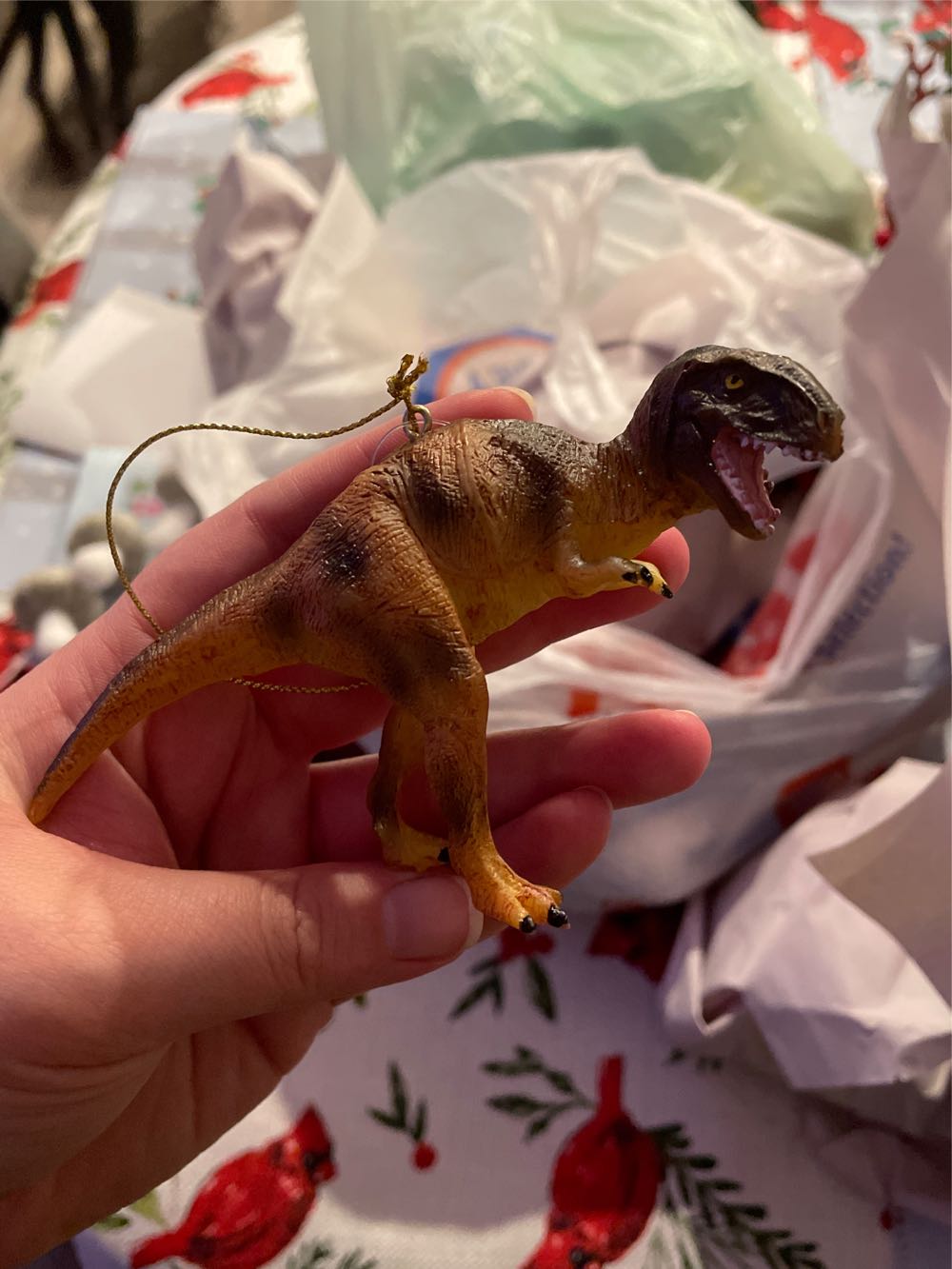 Wooden Patchwork Quilt Ornament 