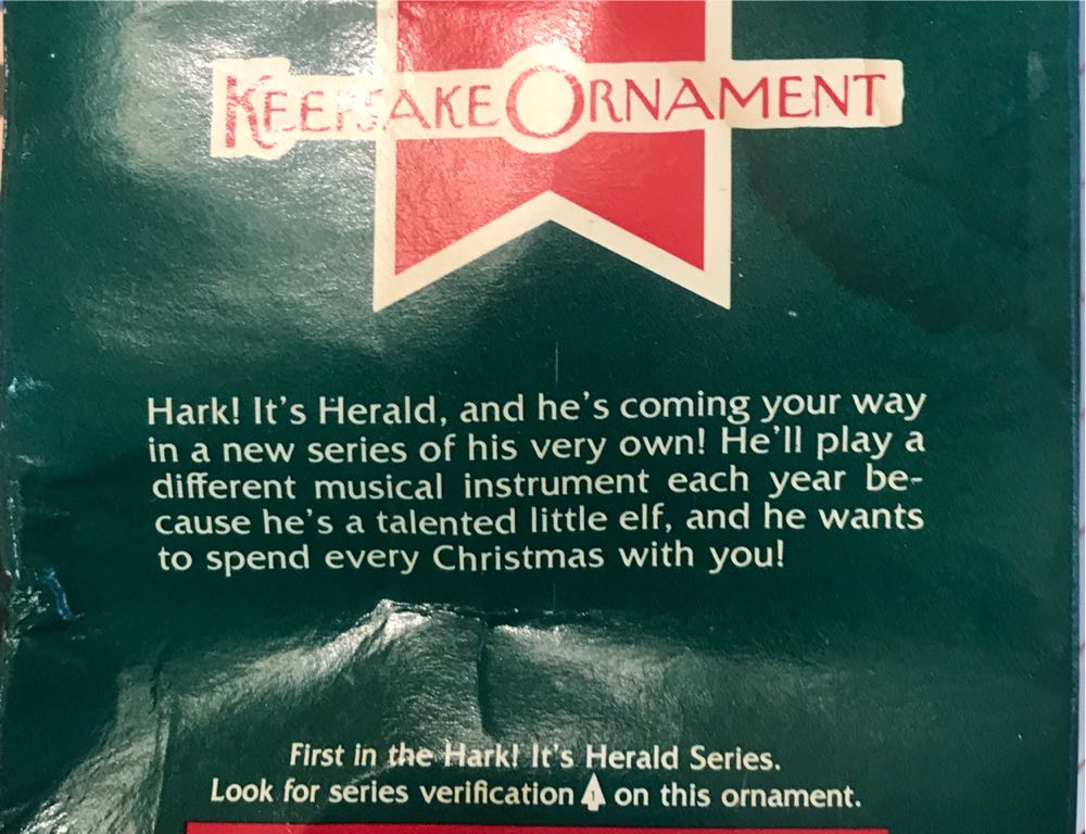 Hark! It’s Herald #1  ornament collectible - Main Image 2