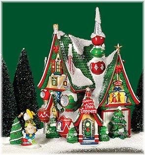Dept. 56 - North Pole - Building - Christmasland Tree Toppers -  56.56960 - North Pole - Building (Light Up Village) ornament collectible - Main Image 1