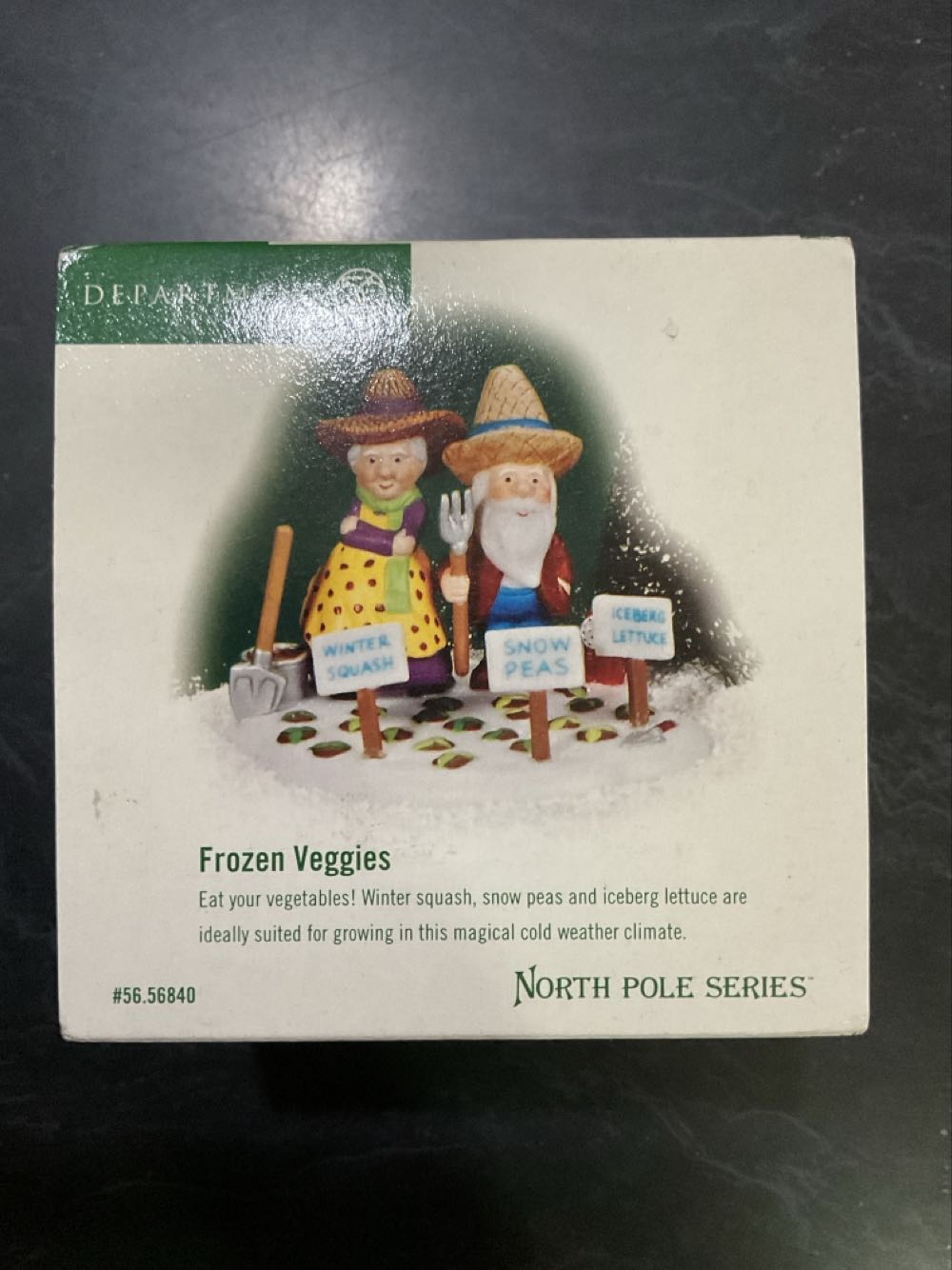 Frozen Veggies - North pole series (Light Up Village) ornament collectible - Main Image 2