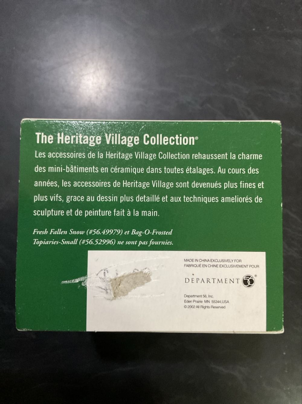 Frozen Veggies - North pole series (Light Up Village) ornament collectible - Main Image 3