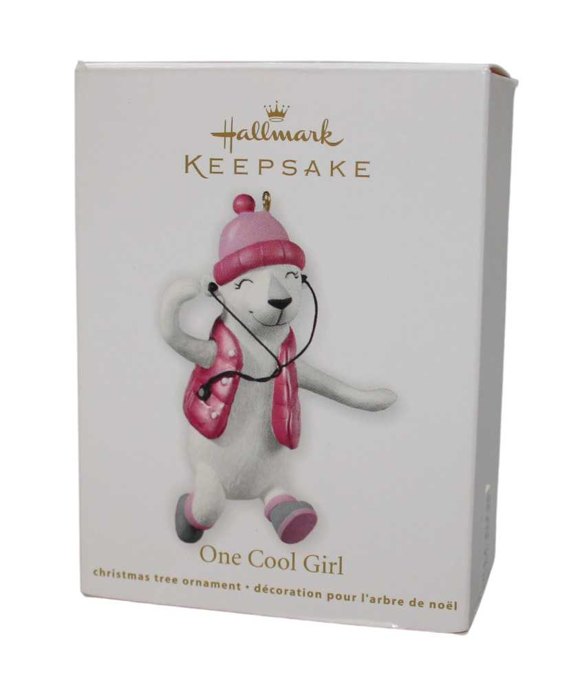 One Cool Girl  - Hallmark Keepsake ornament collectible [Barcode 795902275198] - Main Image 2