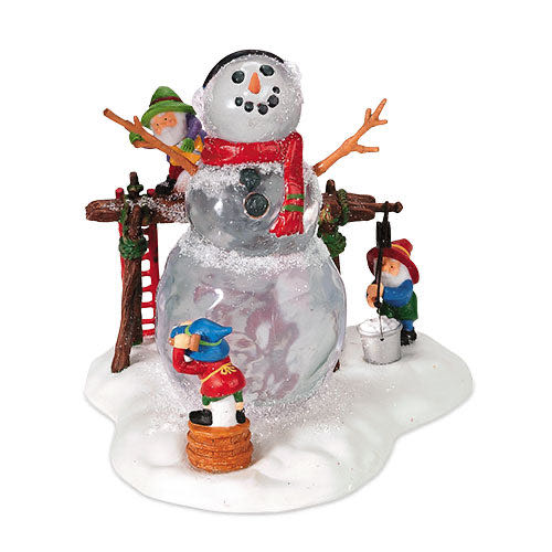 Red And Blue Axe Nutcracker 25cm