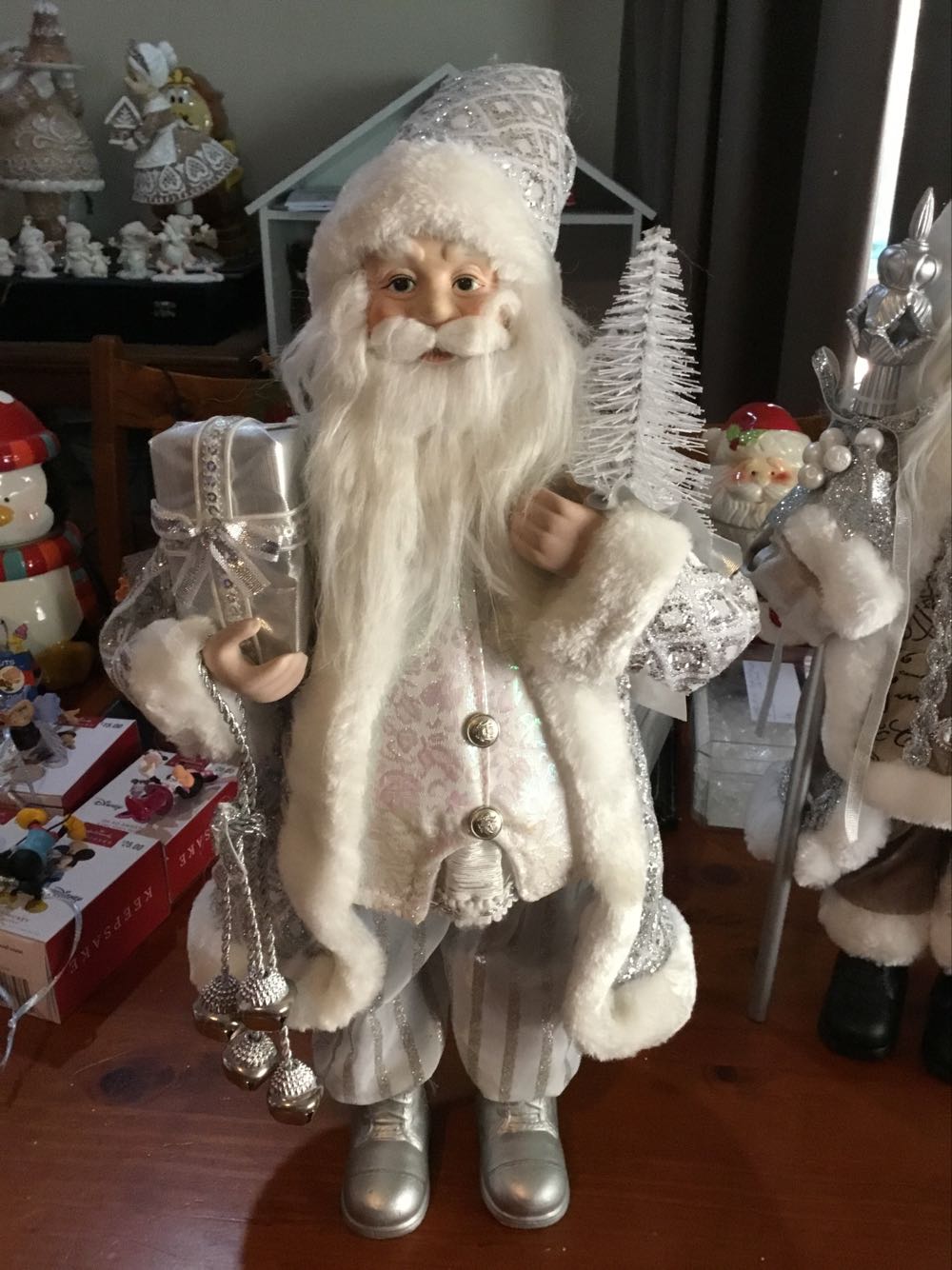 Sneeuwman Naast Spar