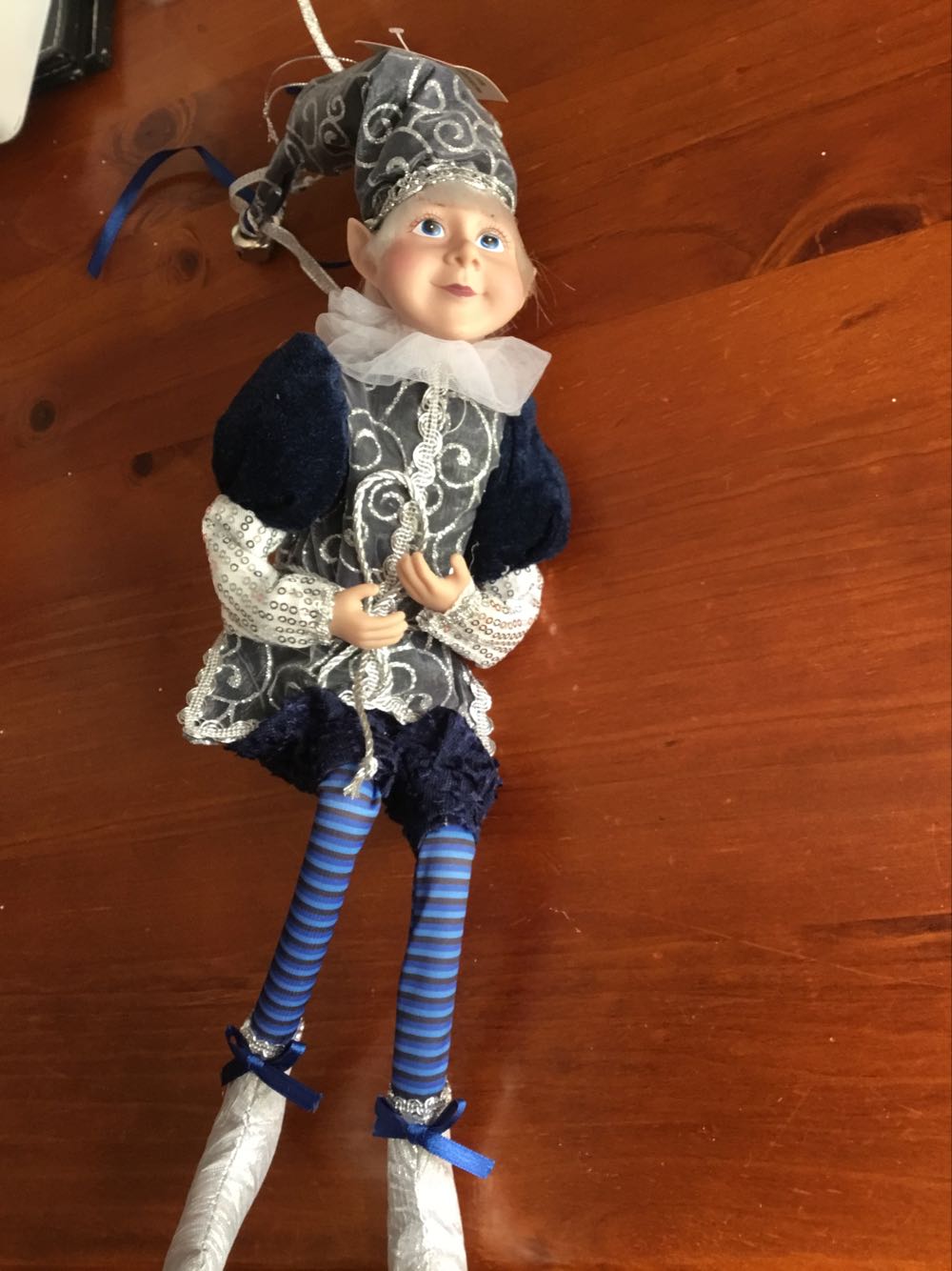 Silver Drummer Nutcracker 90cm