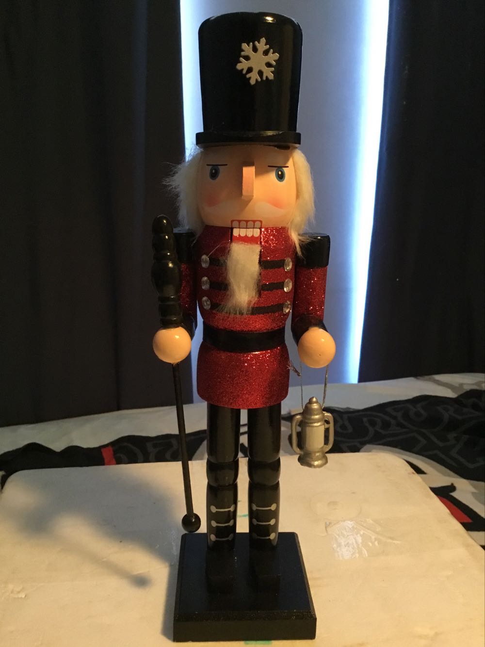 Red And Black Nutcracker 35cm - Nutcrackers ornament collectible [Barcode 9349336796876] - Main Image 1