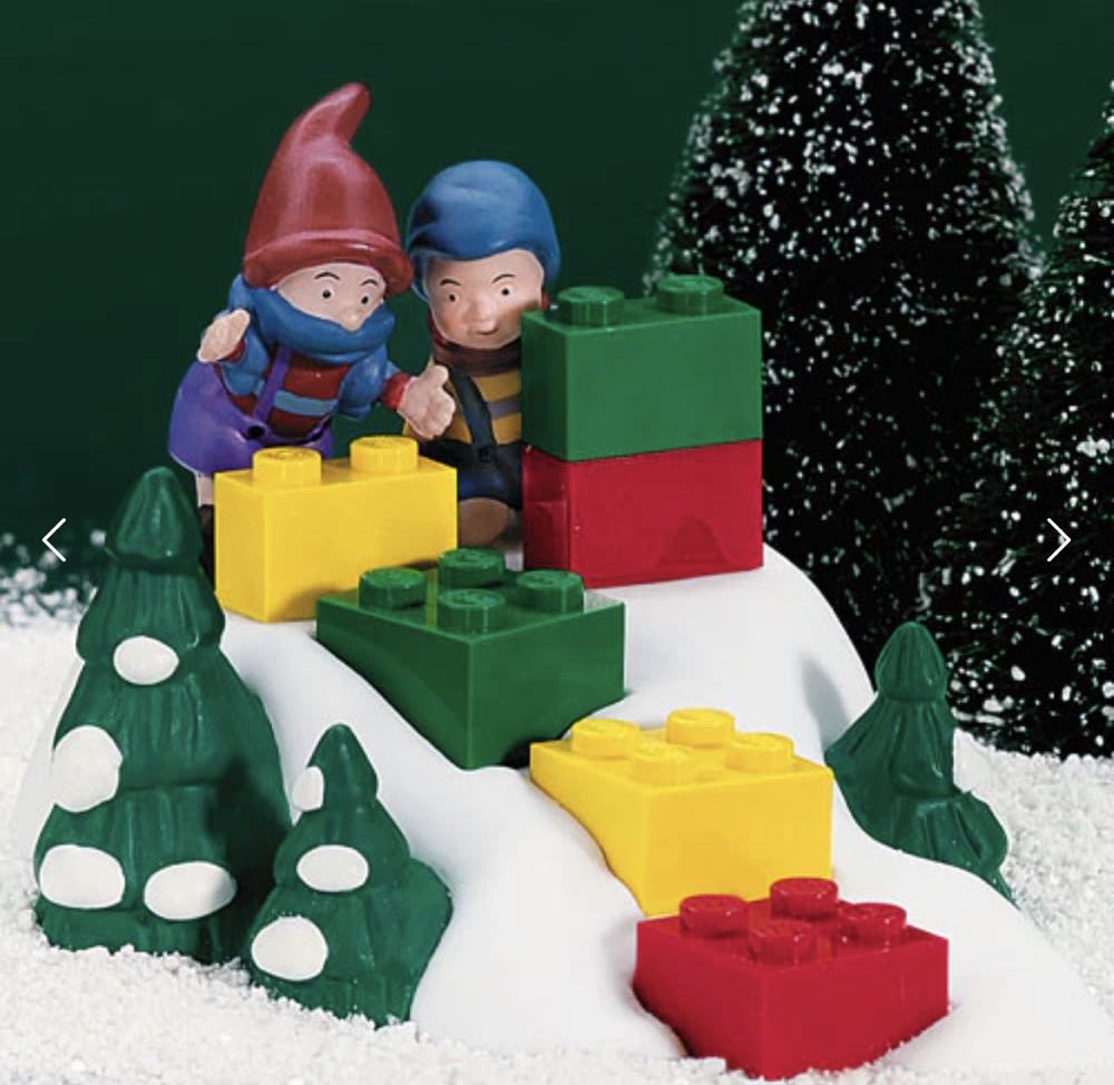Dept. 56 - North Pole - Accessory - Little Builders - 56.56810 - North Pole - Accessory (Light Up Village) ornament collectible - Main Image 1