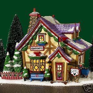 Dept. 56 - North Pole - Building - Mickey’s Cratchits’ Cottage - 56.56901 - North Pole - Building (Light Up Village) ornament collectible - Main Image 1