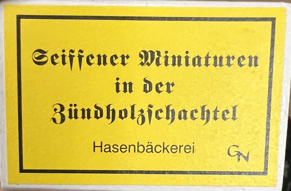 Matchbox Scene  (German Ornaments) ornament collectible - Main Image 2