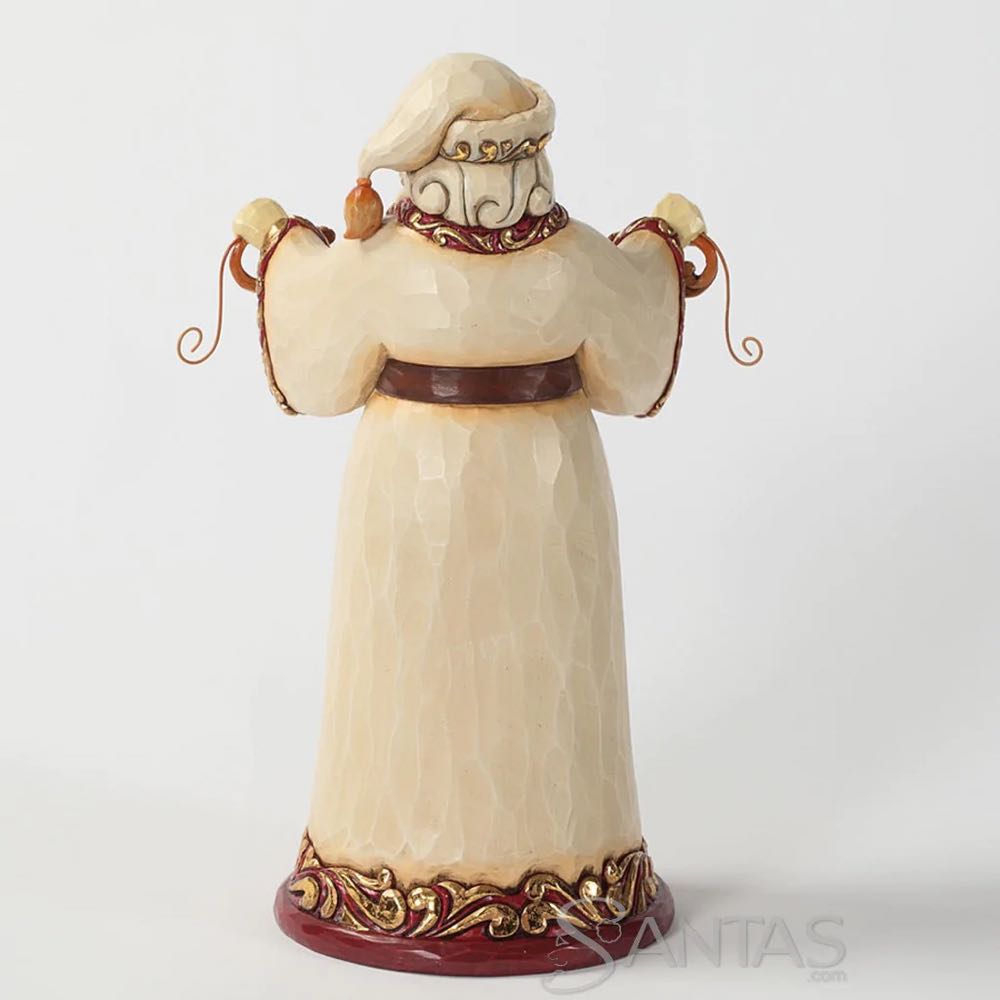 Glorious Christmas - Santa (Ivory And Gold) ornament collectible [Barcode 045544533492] - Main Image 2