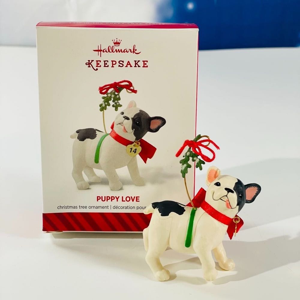 Puppy Love #24 French Bulldog - Puppies (Puppies) ornament collectible - Main Image 4