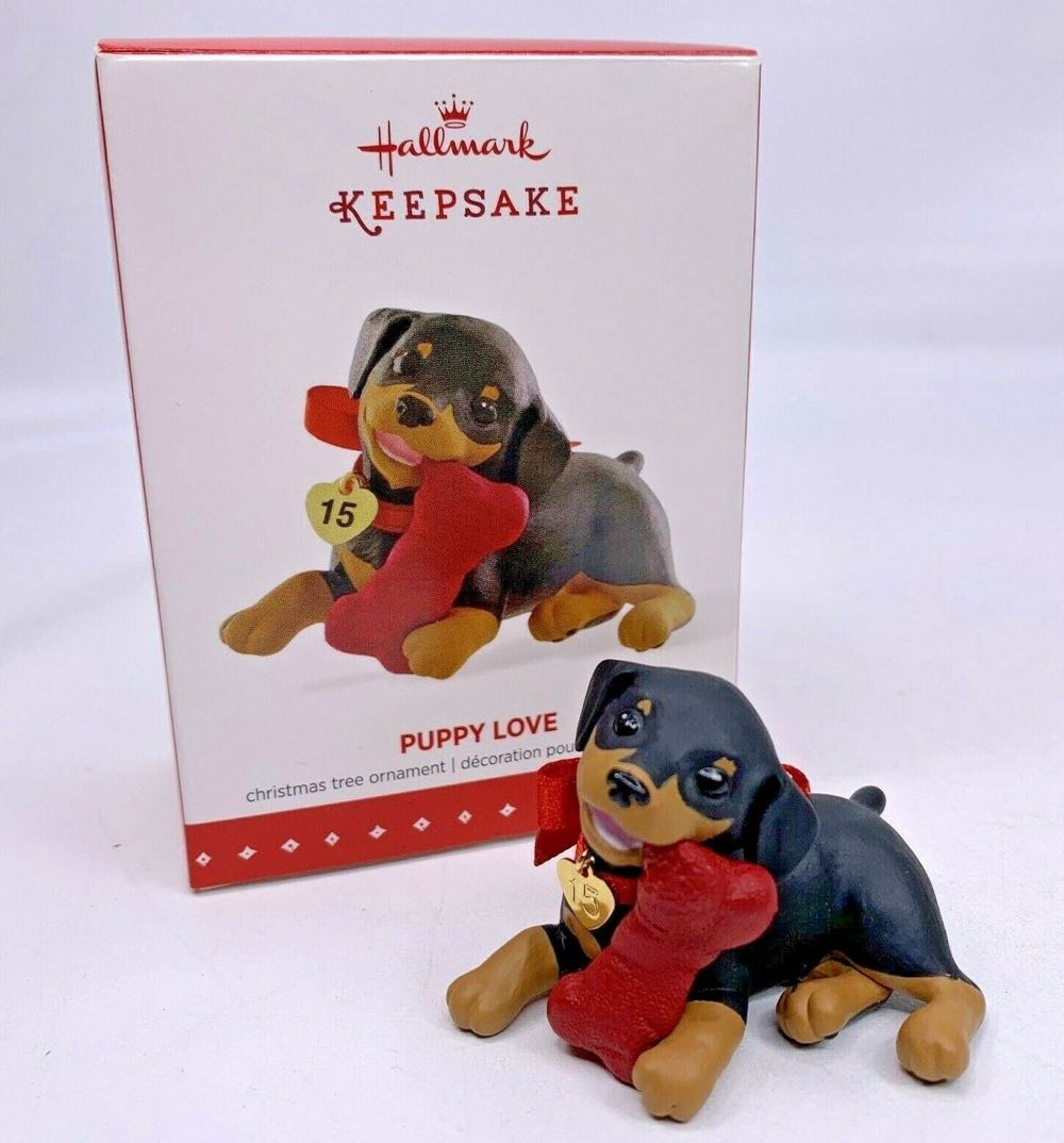 Puppy Love #25 Doberman - Puppies (Puppies) ornament collectible - Main Image 2
