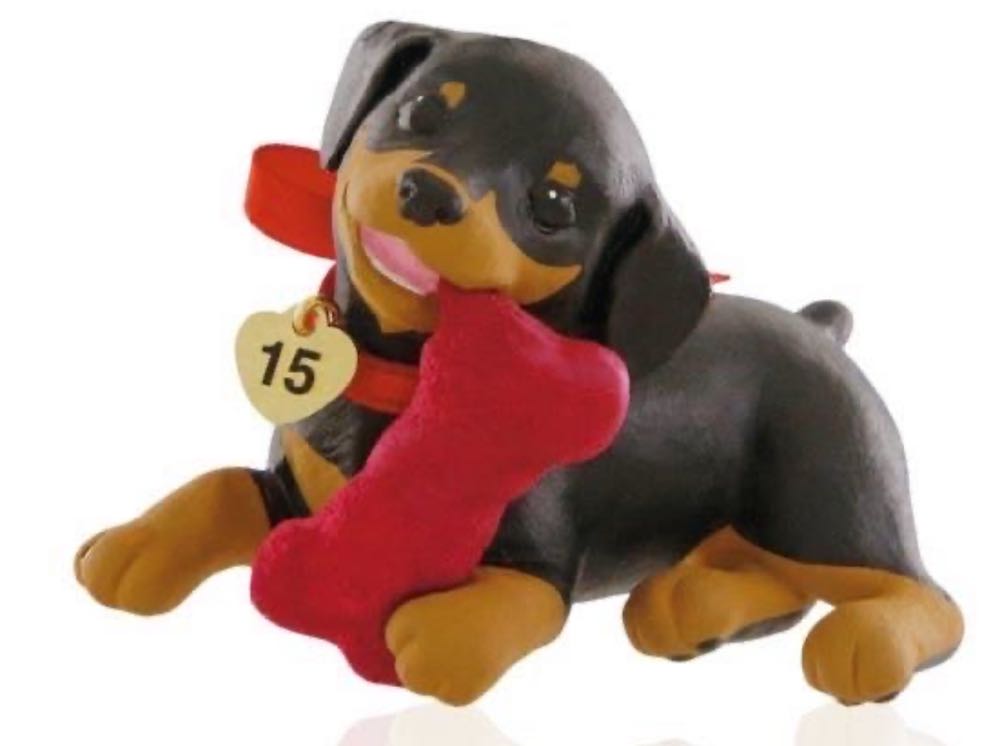 Puppy Love #25 Doberman - Puppies (Puppies) ornament collectible - Main Image 3