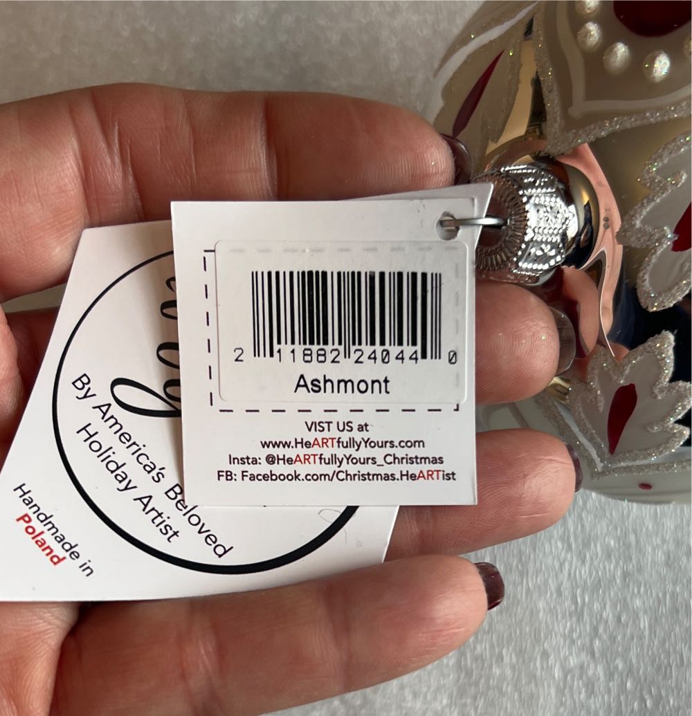 Ashmont  ornament collectible [Barcode 211882240440] - Main Image 4