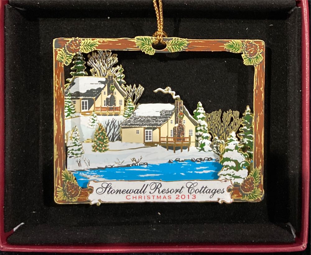 Stonewall Resort Cottages  ornament collectible - Main Image 2