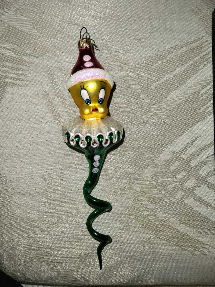 Tweety Sprite  (Looney Tunes Christmas  Collection) ornament collectible - Main Image 1