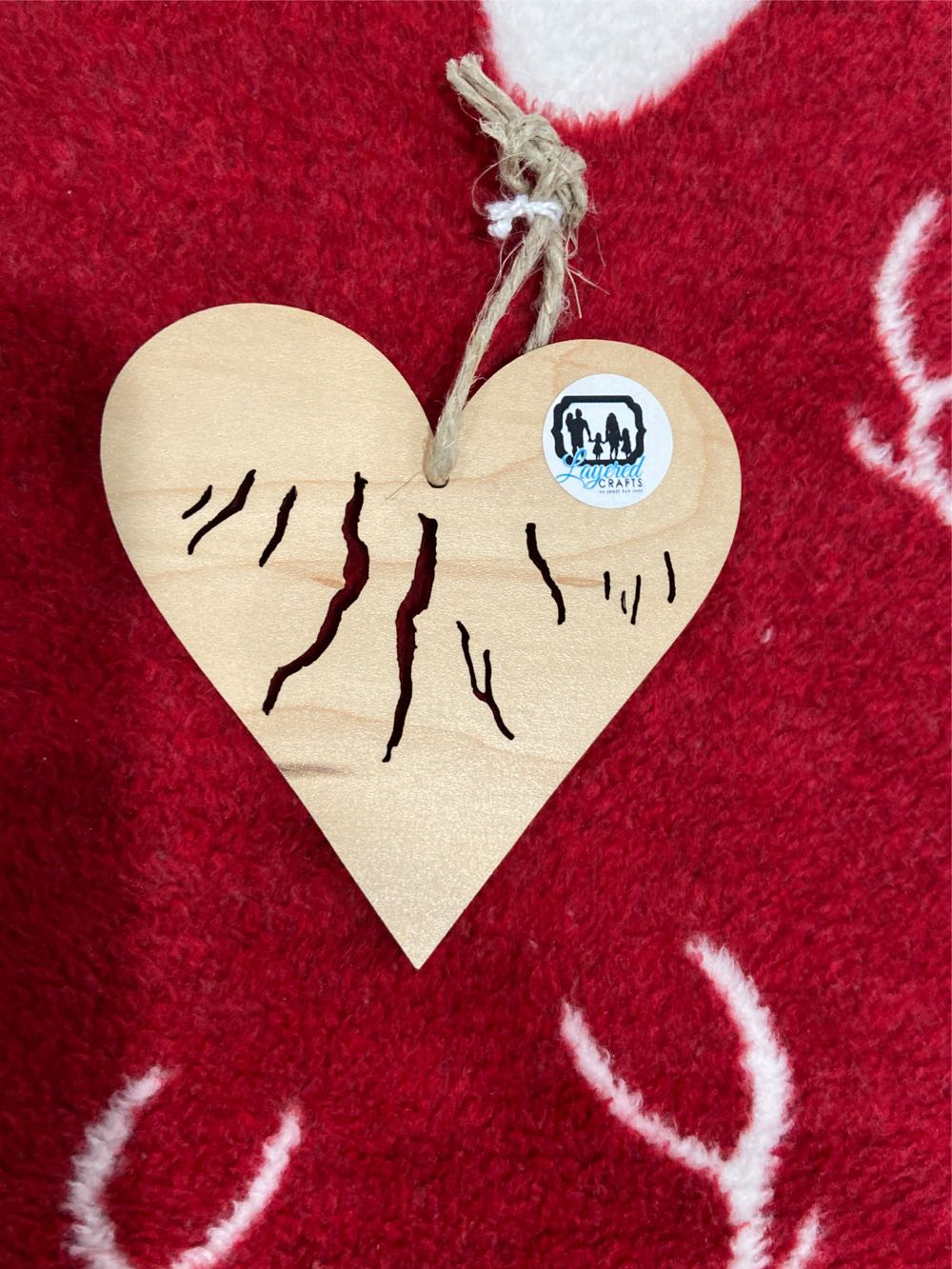 Finger Lakes In Heart  ornament collectible - Main Image 2