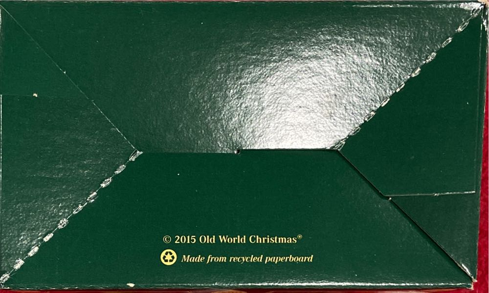 Old World Christmas Bass Boat  ornament collectible - Main Image 2