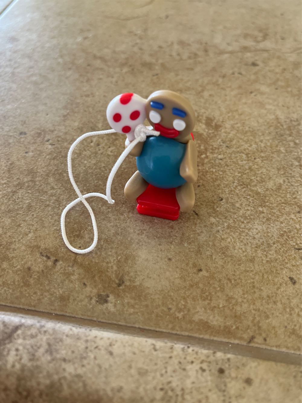 Gingerbread man in tux