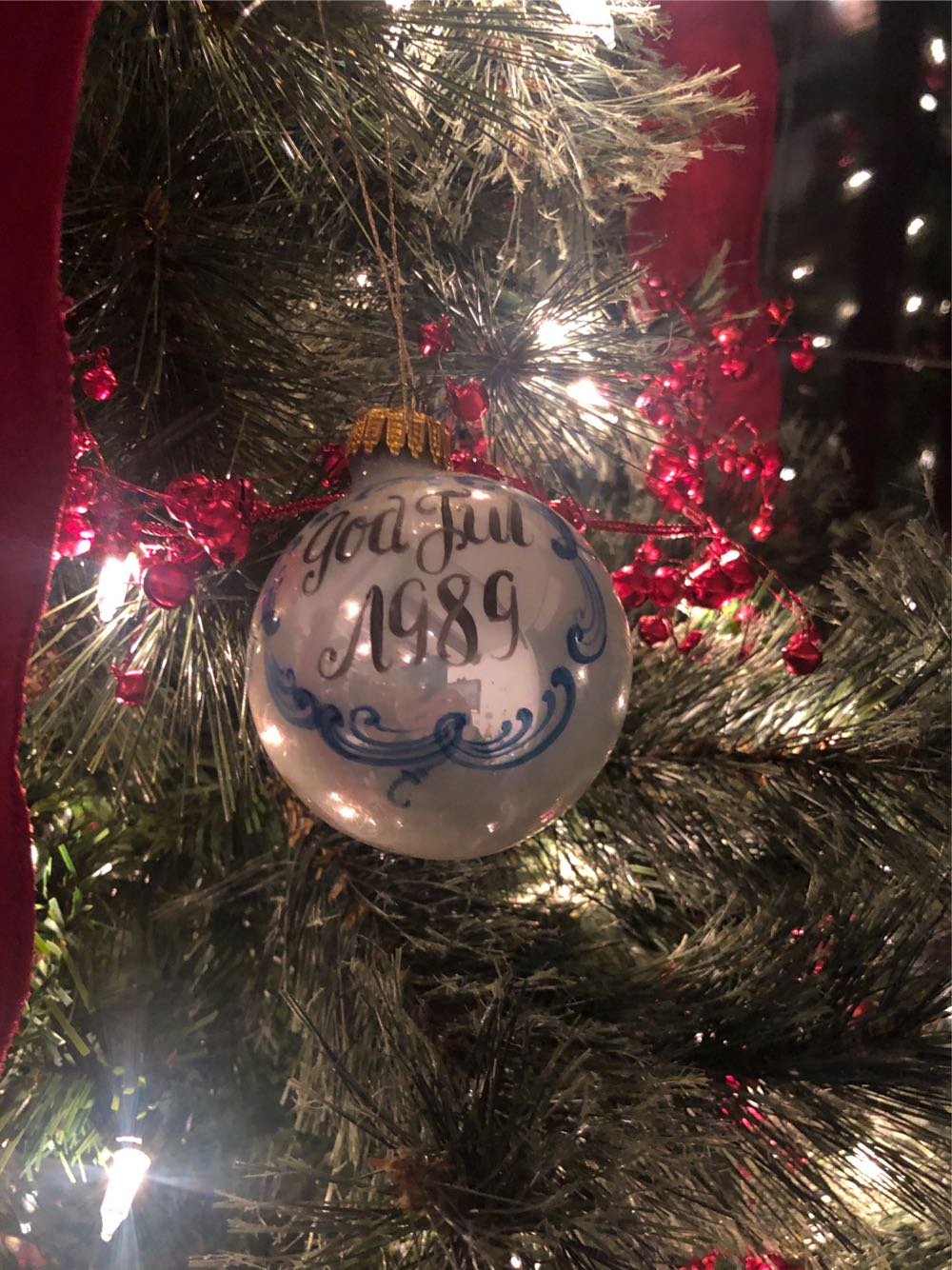 Norwegian God Jul 1989  ornament collectible - Main Image 2