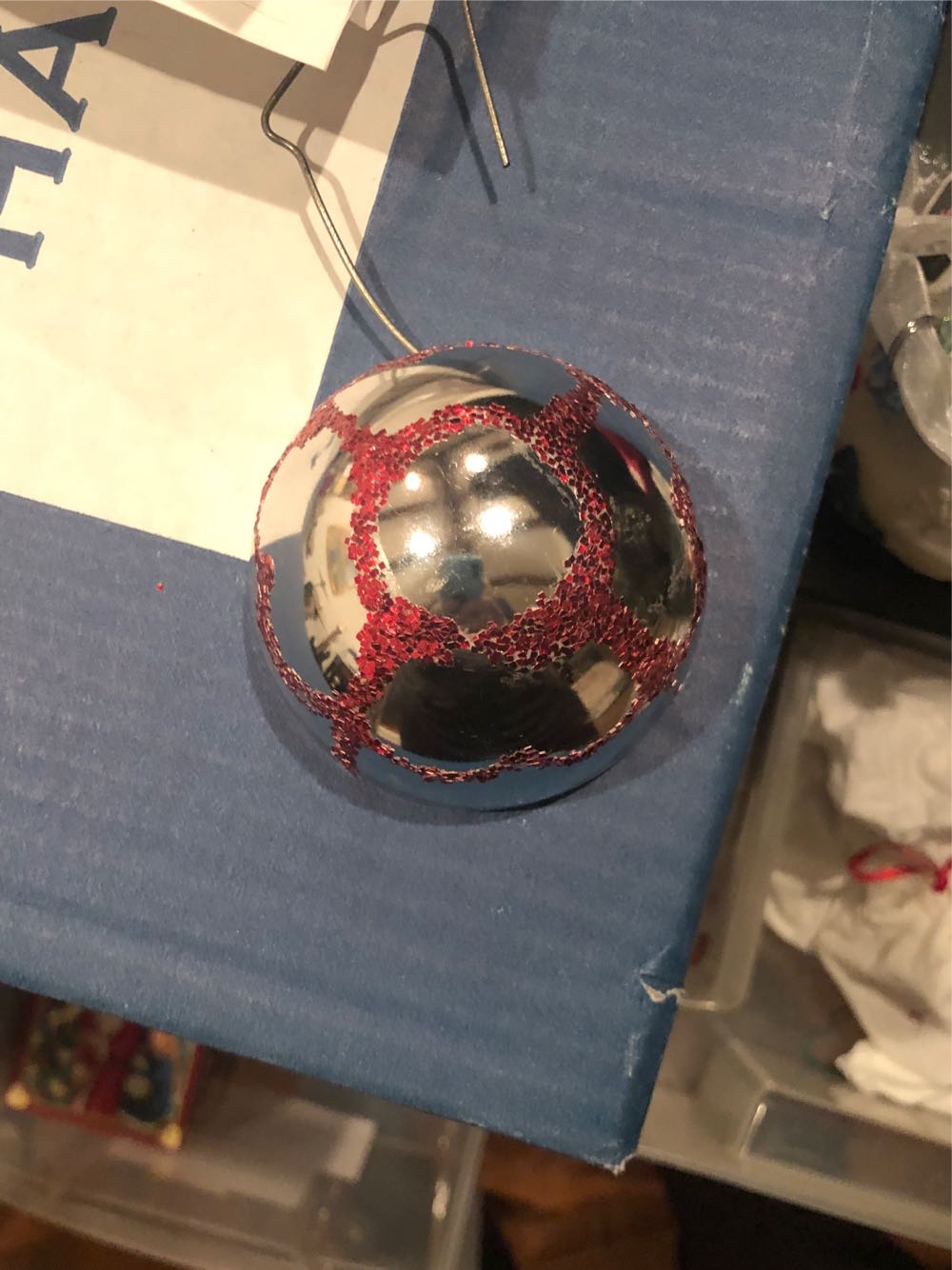 Carolers Glitter Ornament  ornament collectible - Main Image 2